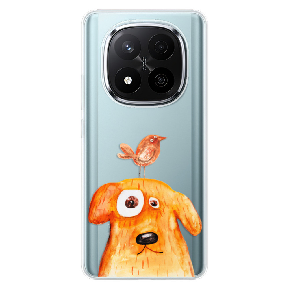 Odolné silikónové puzdro iSaprio - Dog And Bird - Xiaomi Redmi Note 14 Pro 5G/14 Pro+ 5G