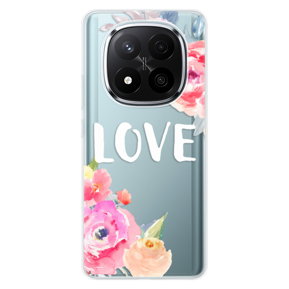 Odolné silikónové puzdro iSaprio - Love - Xiaomi Redmi Note 14 Pro 5G/14 Pro+ 5G