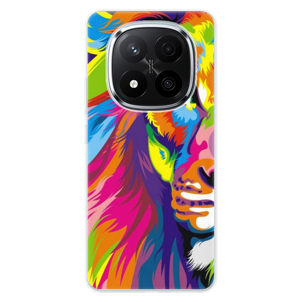 Odolné silikónové puzdro iSaprio - Rainbow Lion - Xiaomi Redmi Note 14 Pro 5G/14 Pro+ 5G