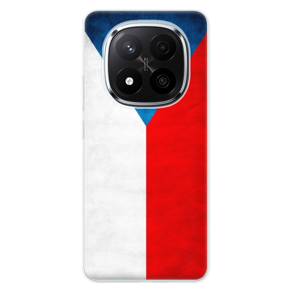 Odolné silikónové puzdro iSaprio - Czech Flag - Xiaomi Redmi Note 14 Pro 5G/14 Pro+ 5G