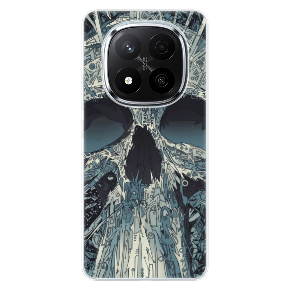 Odolné silikónové puzdro iSaprio - Abstract Skull - Xiaomi Redmi Note 14 Pro 5G/14 Pro+ 5G
