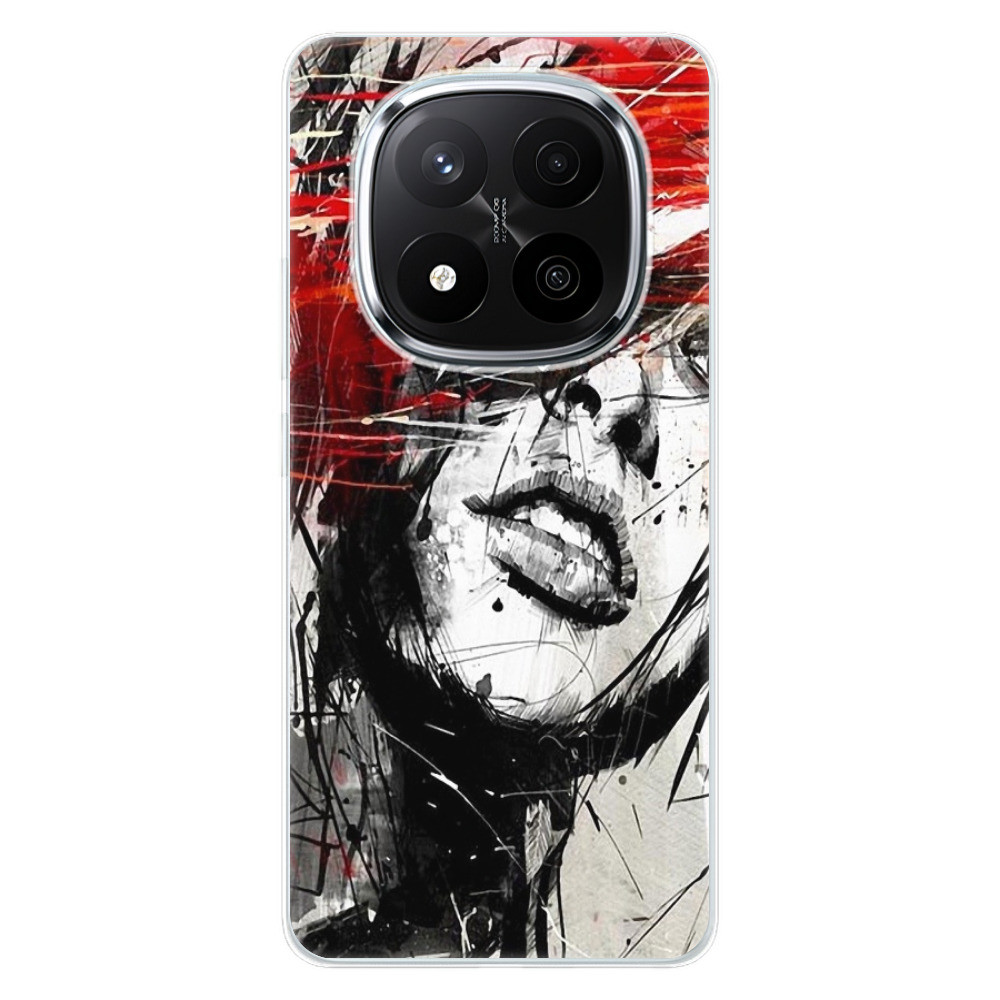 Odolné silikónové puzdro iSaprio - Sketch Face - Xiaomi Redmi Note 14 Pro 5G/14 Pro+ 5G