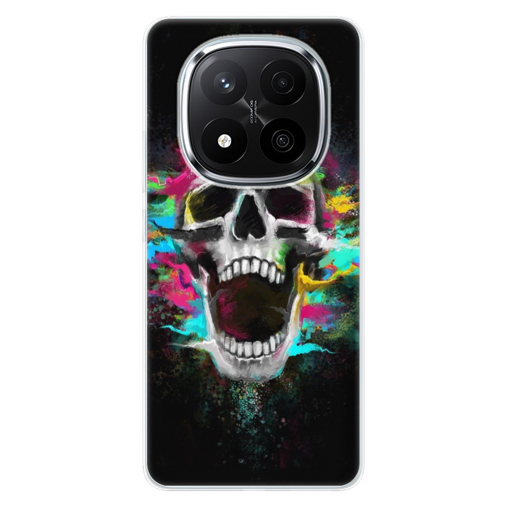 Odolné silikónové puzdro iSaprio - Skull in Colors - Xiaomi Redmi Note 14 Pro 5G/14 Pro+ 5G