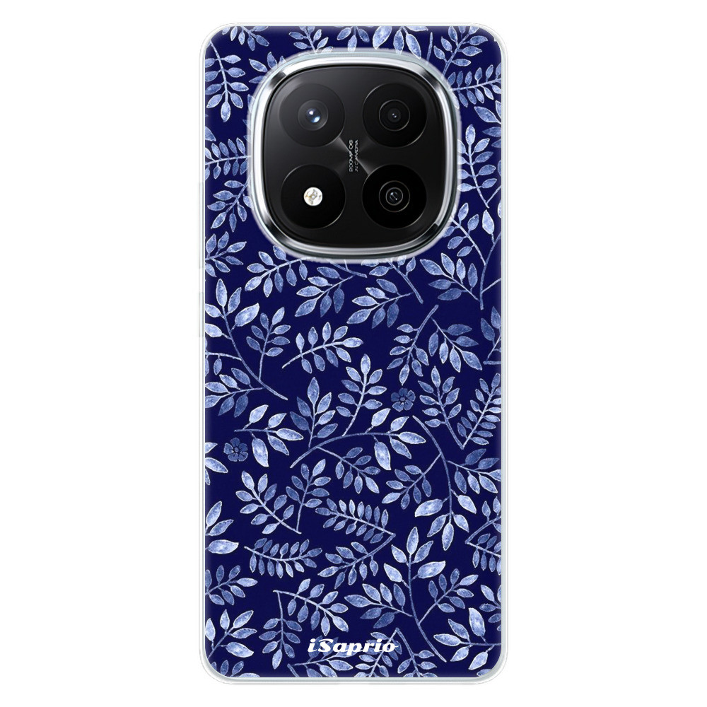 Odolné silikónové puzdro iSaprio - Blue Leaves 05 - Xiaomi Redmi Note 14 Pro 5G/14 Pro+ 5G