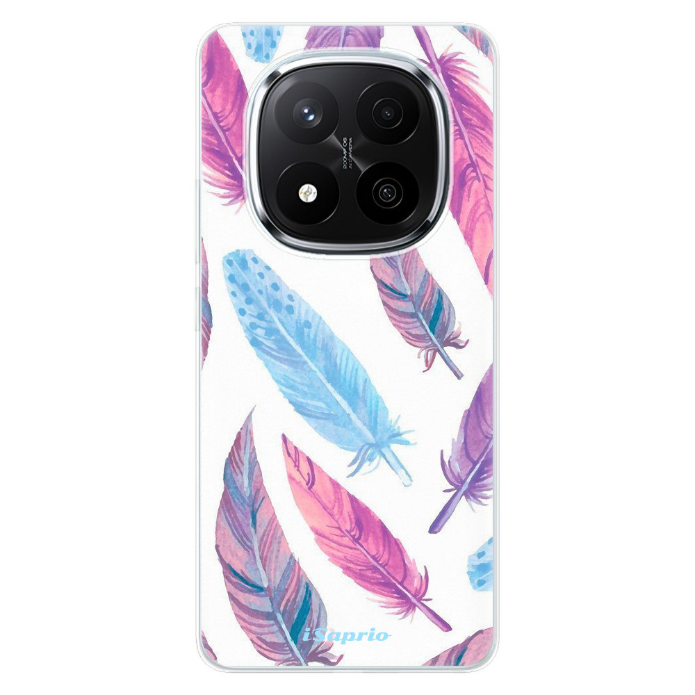Odolné silikónové puzdro iSaprio - Feather Pattern 10 - Xiaomi Redmi Note 14 Pro 5G/14 Pro+ 5G