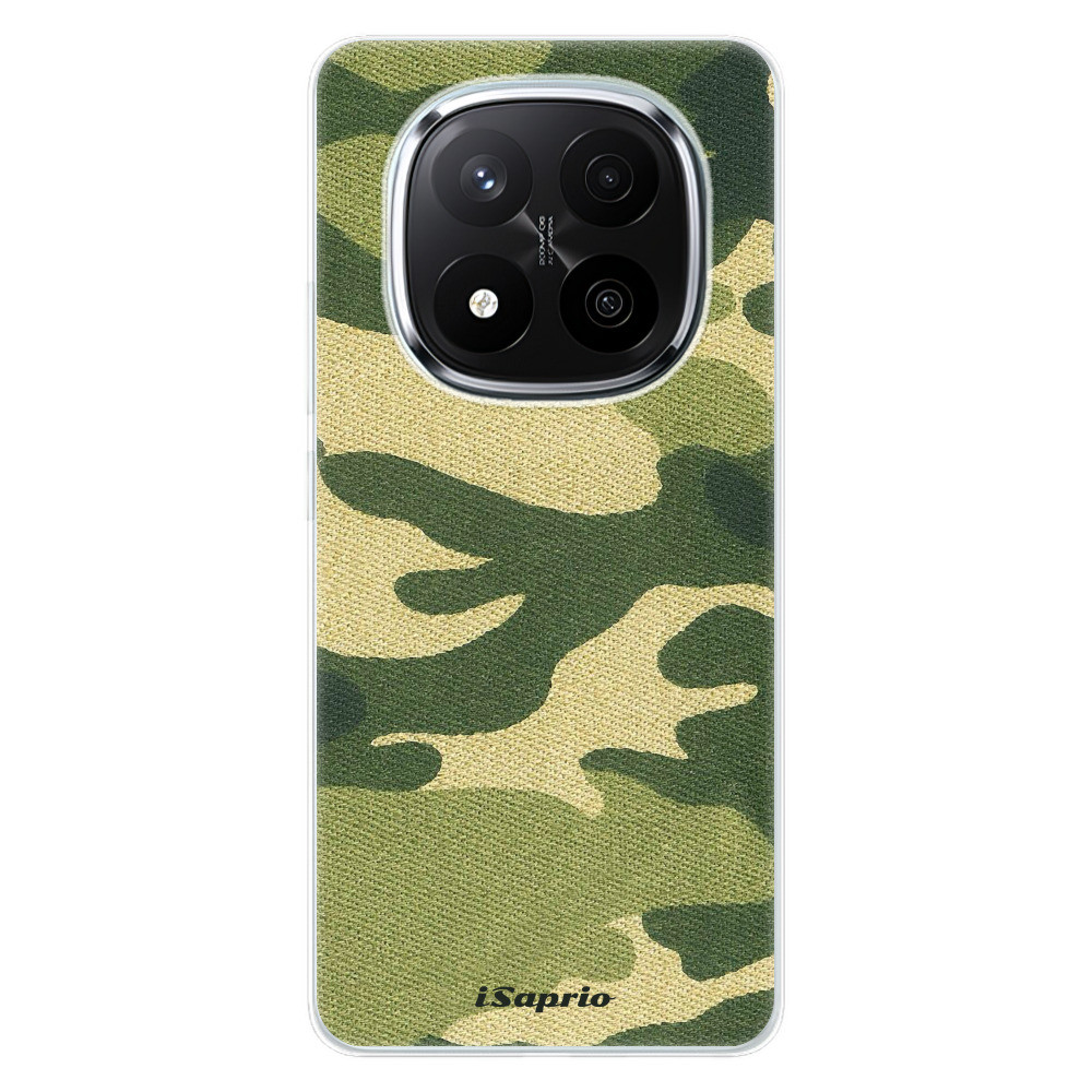 Odolné silikónové puzdro iSaprio - Green Camuflage 01 - Xiaomi Redmi Note 14 Pro 5G/14 Pro+ 5G