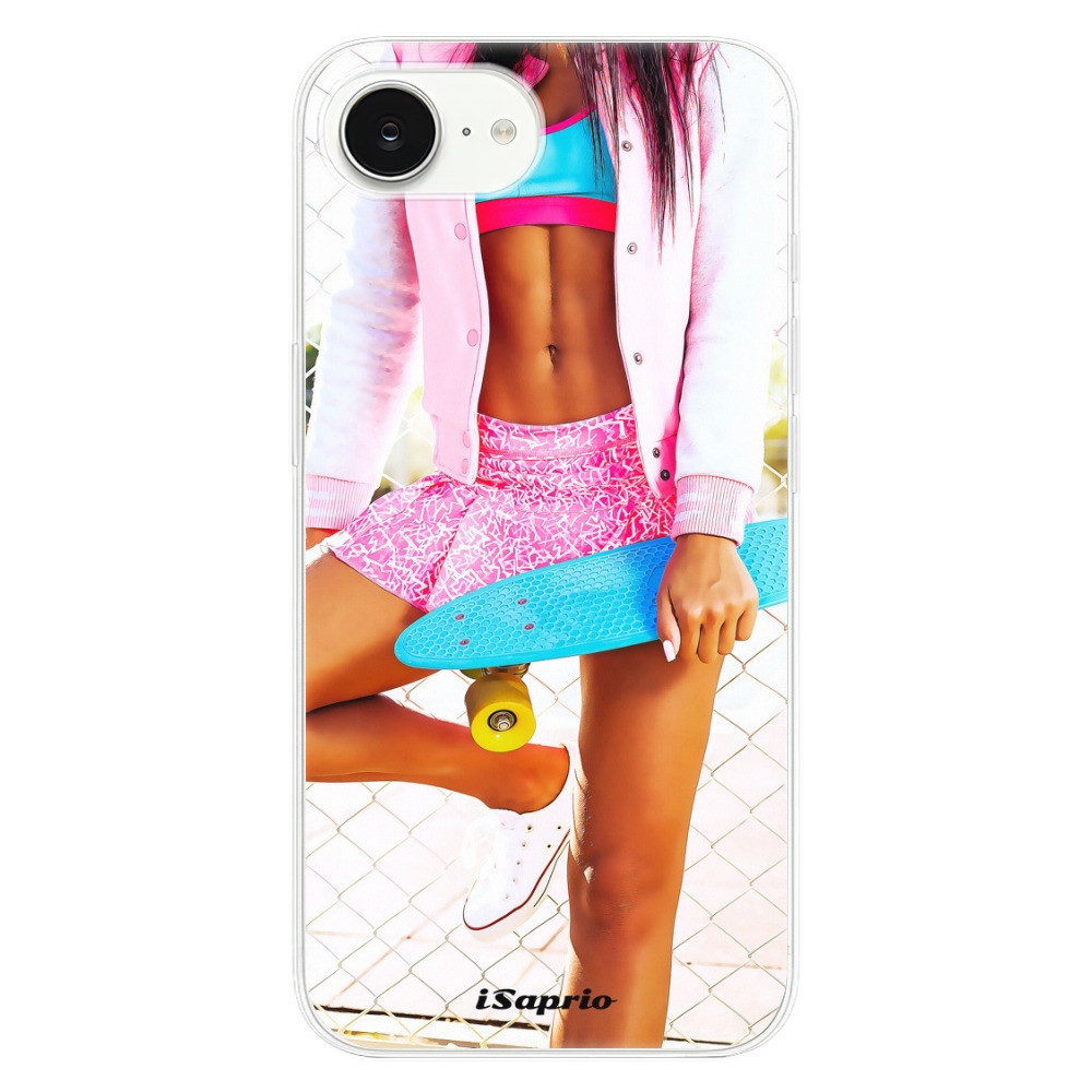 Odolné silikónové puzdro iSaprio - Skate girl 01 - iPhone 16e