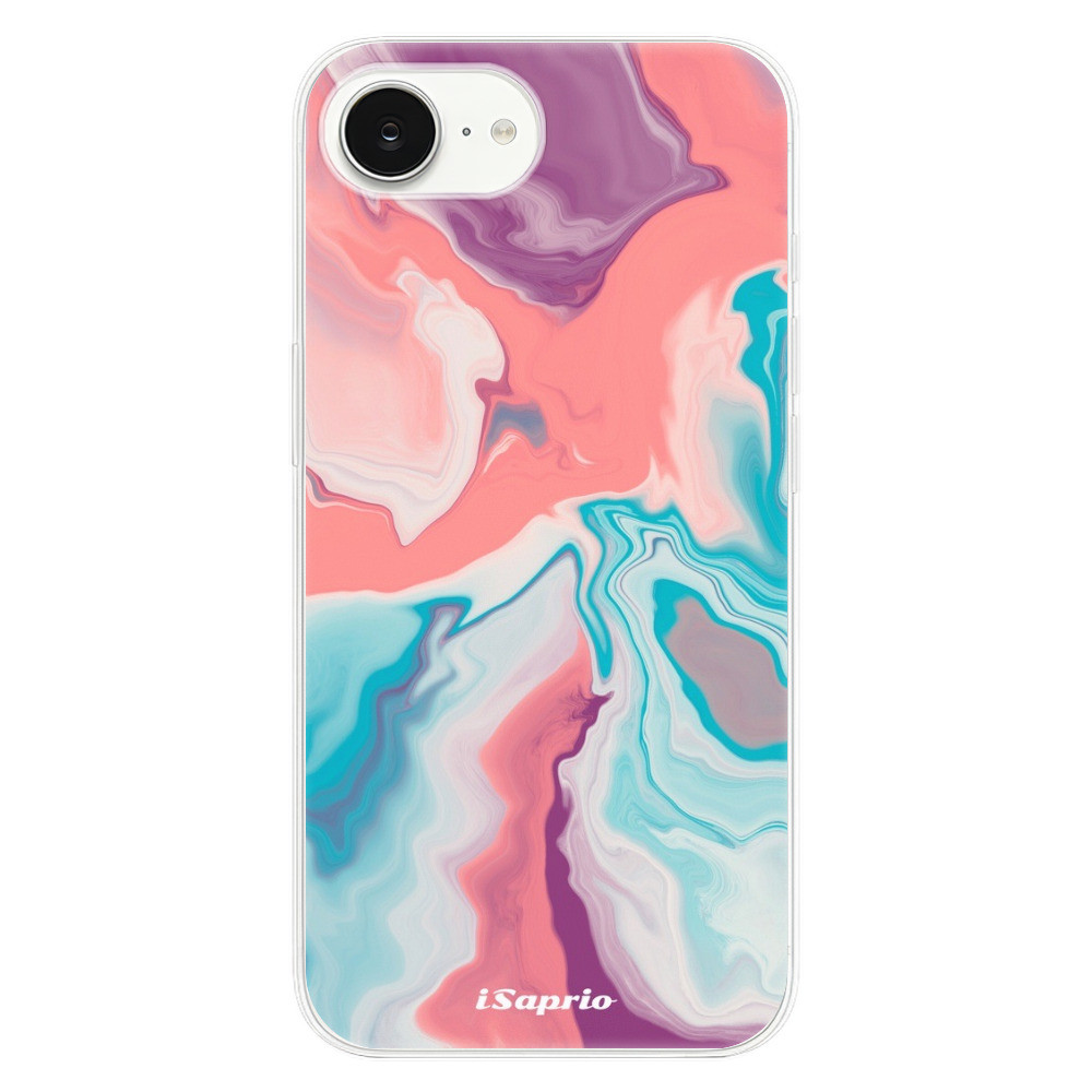 Odolné silikónové puzdro iSaprio - New Liquid - iPhone 16e
