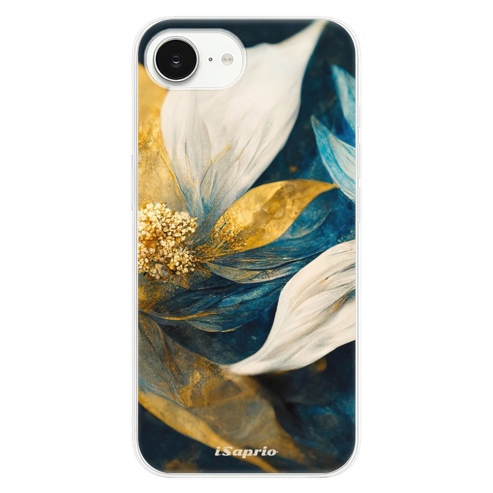 Odolné silikónové puzdro iSaprio - Gold Petals - iPhone 16e