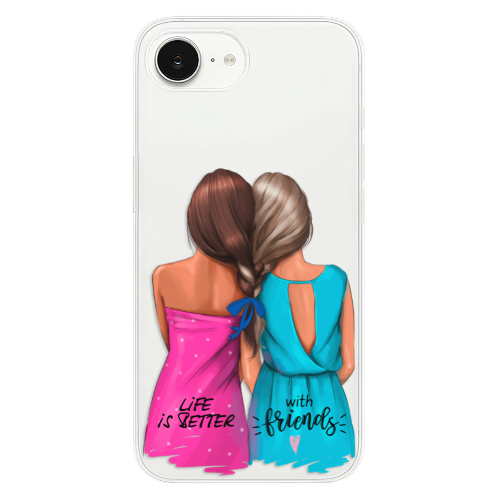 Odolné silikónové puzdro iSaprio - Best Friends - iPhone 16e