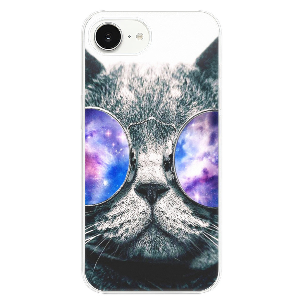 Odolné silikónové puzdro iSaprio - Galaxy Cat - iPhone 16e