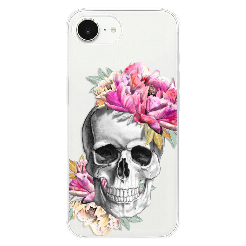 Odolné silikónové puzdro iSaprio - Pretty Skull - iPhone 16e