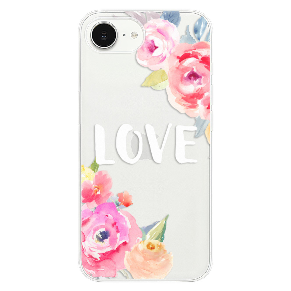 Odolné silikónové puzdro iSaprio - Love - iPhone 16e