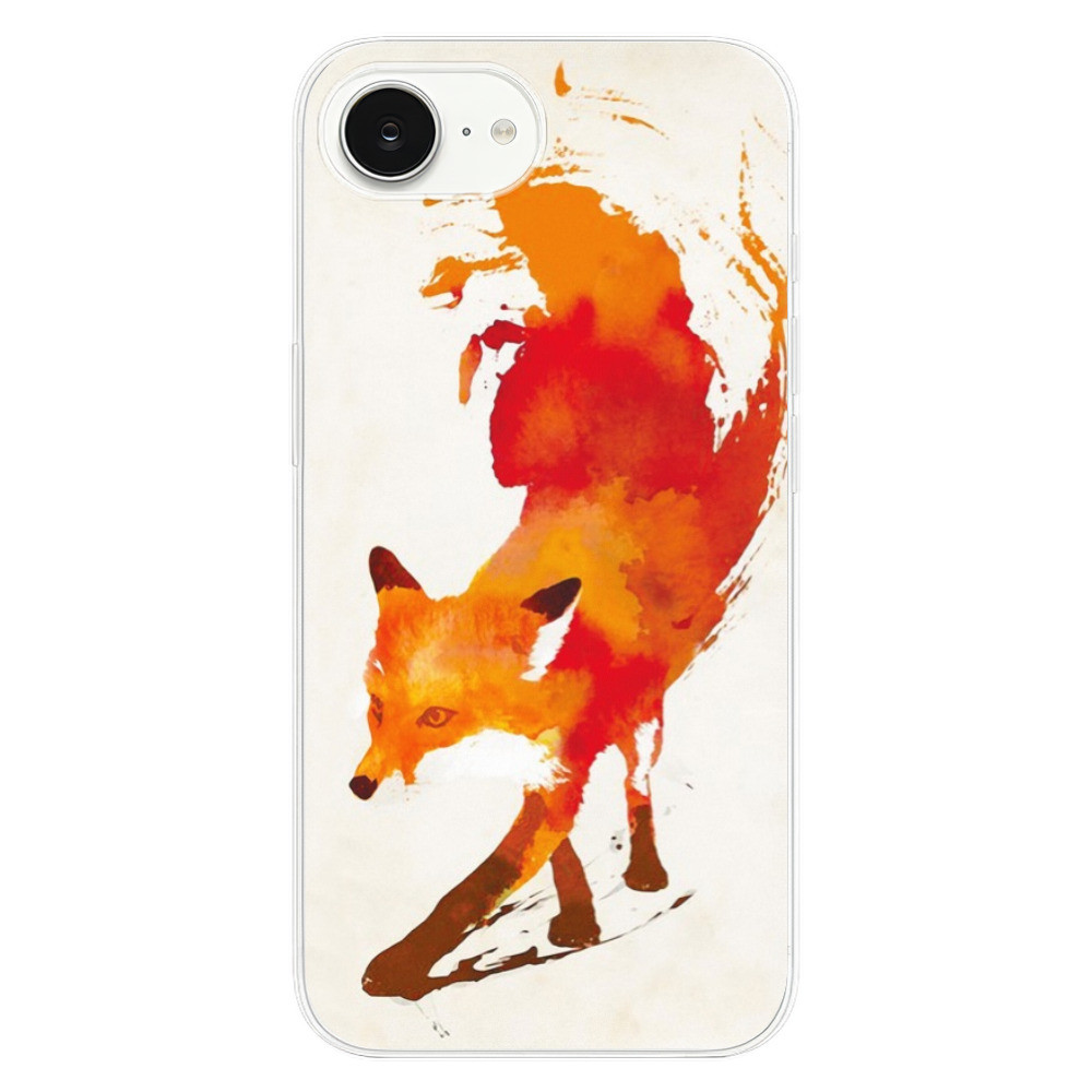 Odolné silikónové puzdro iSaprio - Fast Fox - iPhone 16e