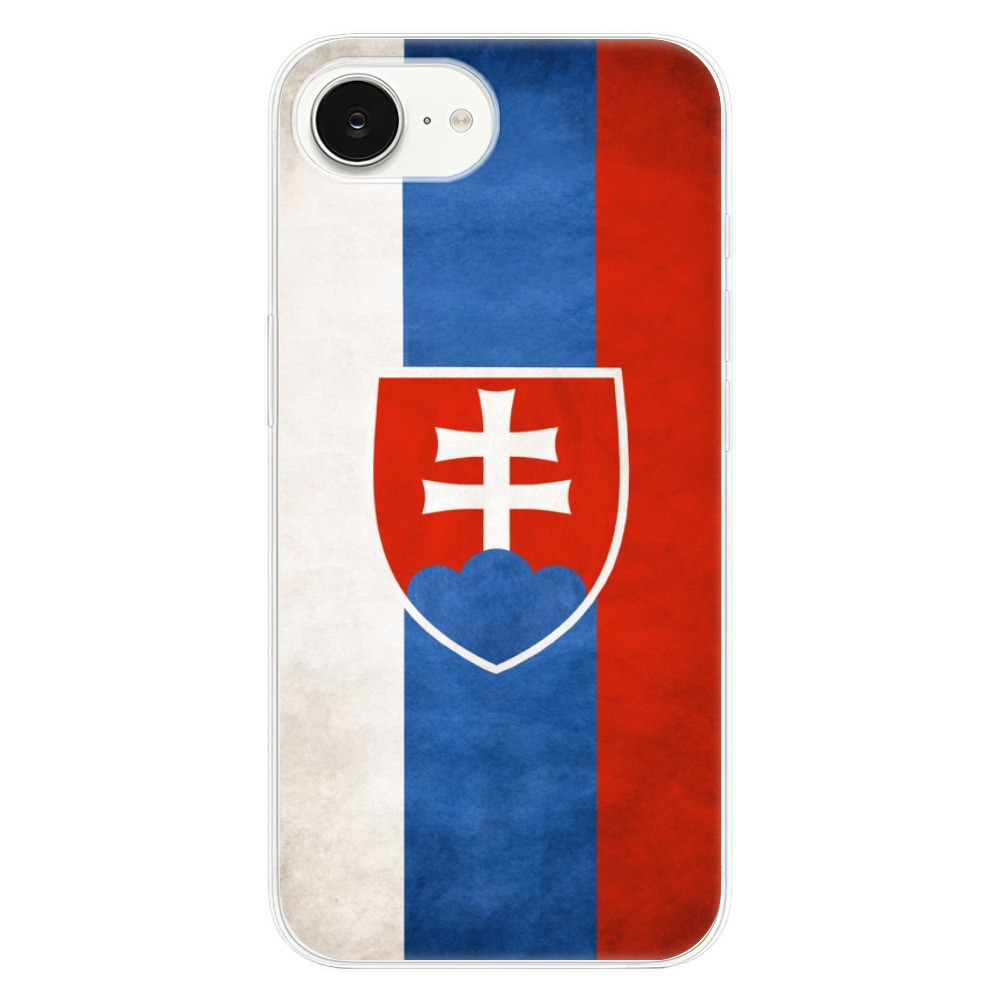 Odolné silikónové puzdro iSaprio - Slovakia Flag - iPhone 16e