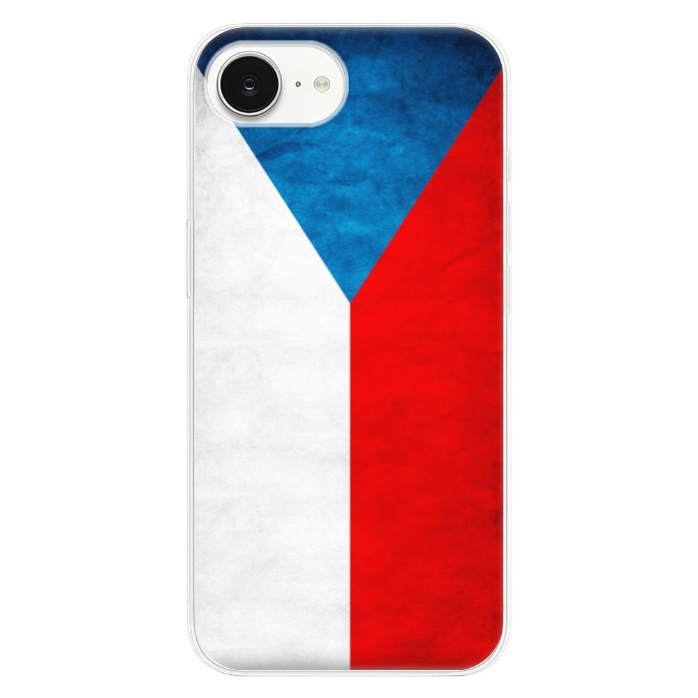 Odolné silikónové puzdro iSaprio - Czech Flag - iPhone 16e
