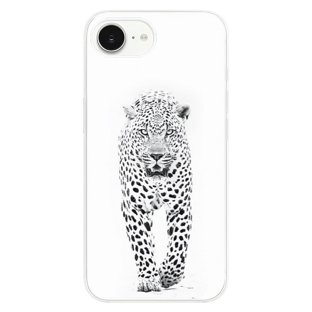 Odolné silikónové puzdro iSaprio - White Jaguar - iPhone 16e