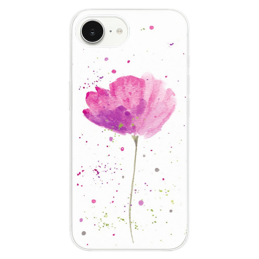 Odolné silikónové puzdro iSaprio - Poppies - iPhone 16e