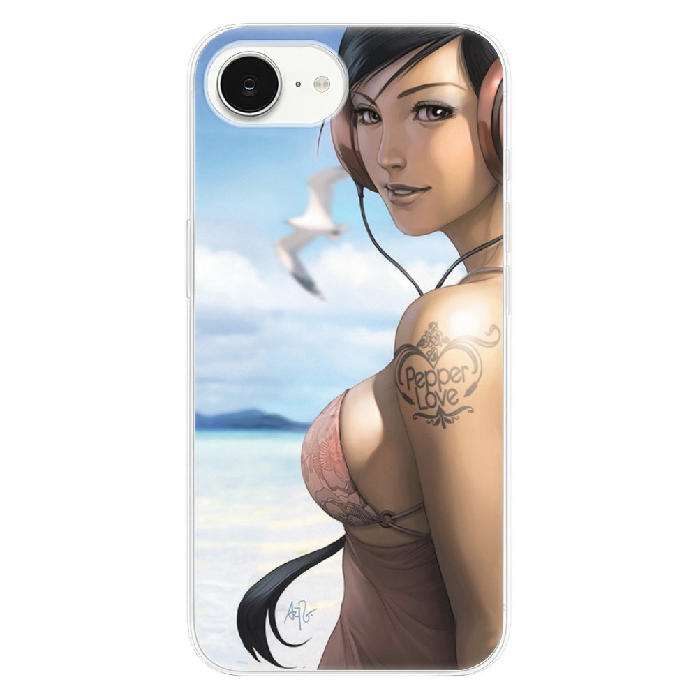 Odolné silikónové puzdro iSaprio - Girl 02 - iPhone 16e