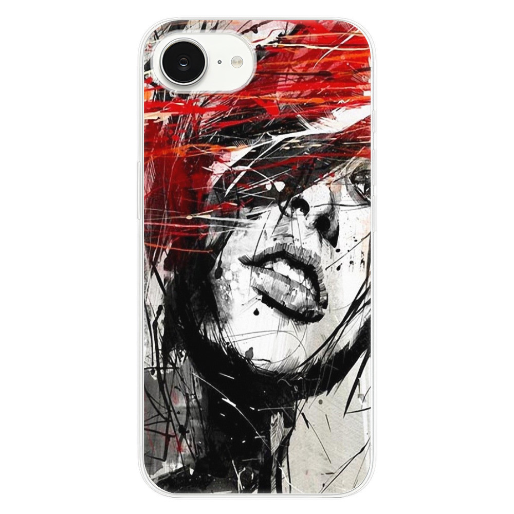 Odolné silikónové puzdro iSaprio - Sketch Face - iPhone 16e