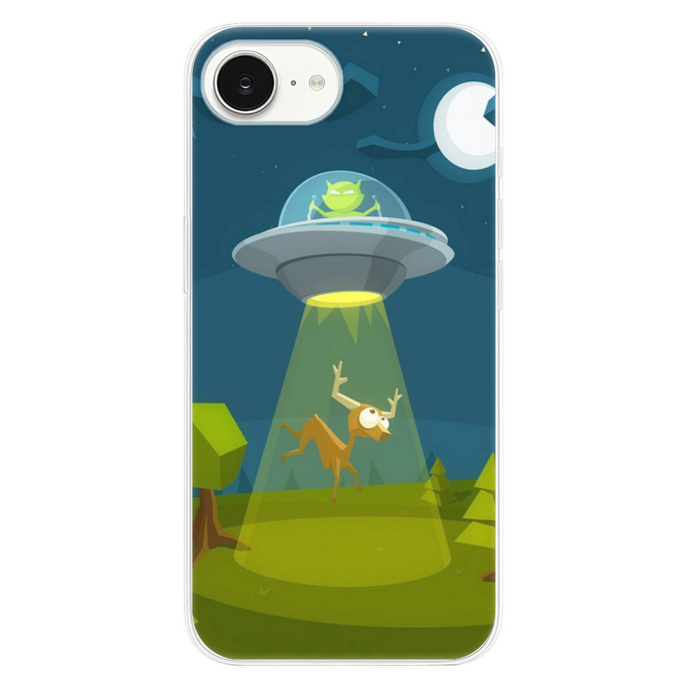 Odolné silikónové puzdro iSaprio - Alien 01 - iPhone 16e