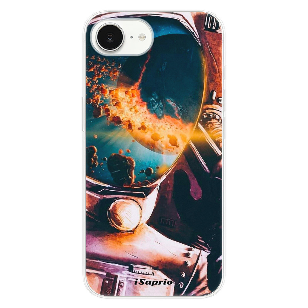 Odolné silikónové puzdro iSaprio - Astronaut 01 - iPhone 16e