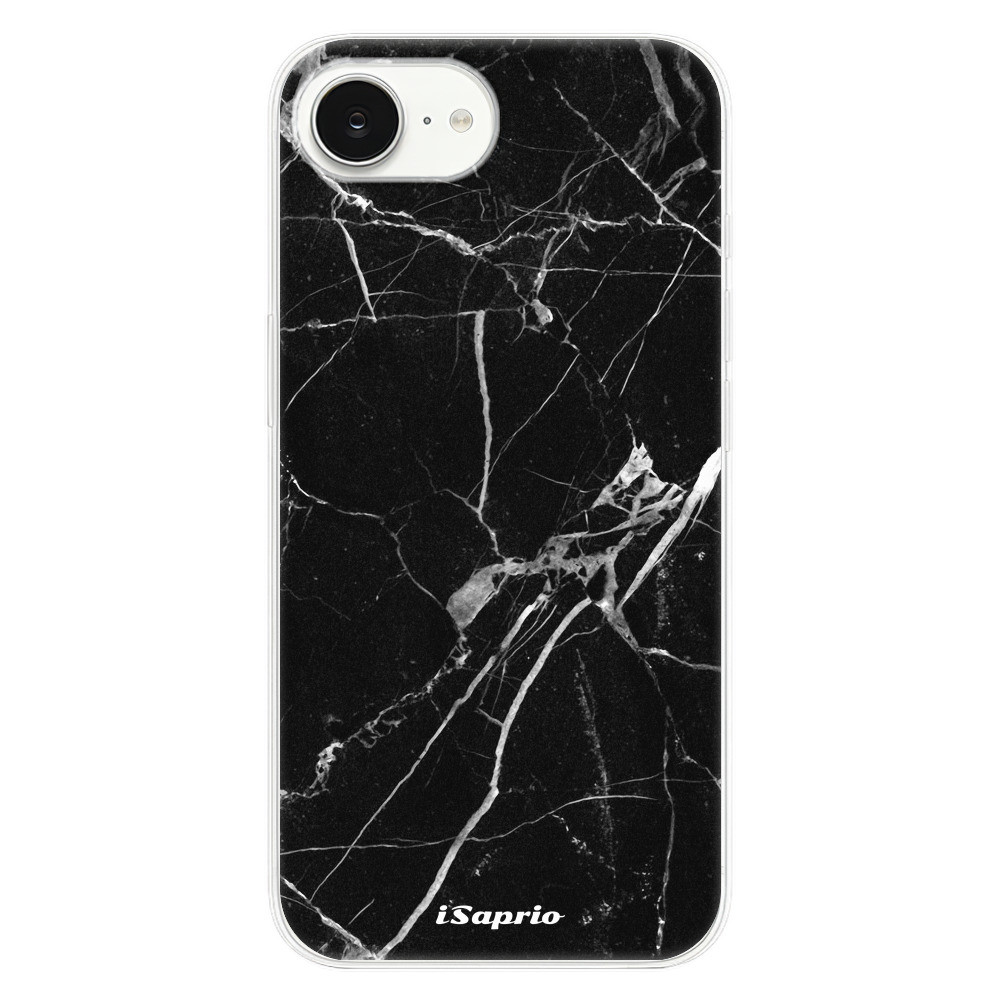 Odolné silikónové puzdro iSaprio - Black Marble 18 - iPhone 16e