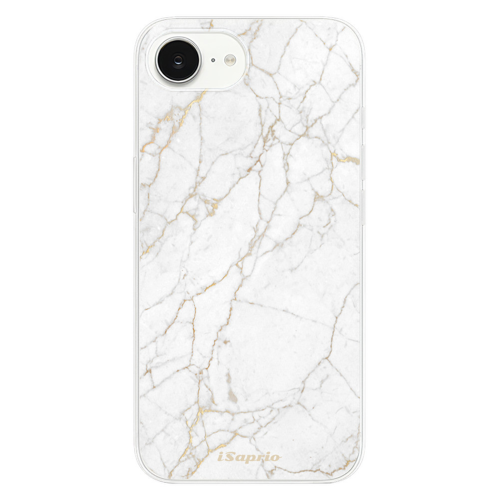 Odolné silikónové puzdro iSaprio - GoldMarble 13 - iPhone 16e