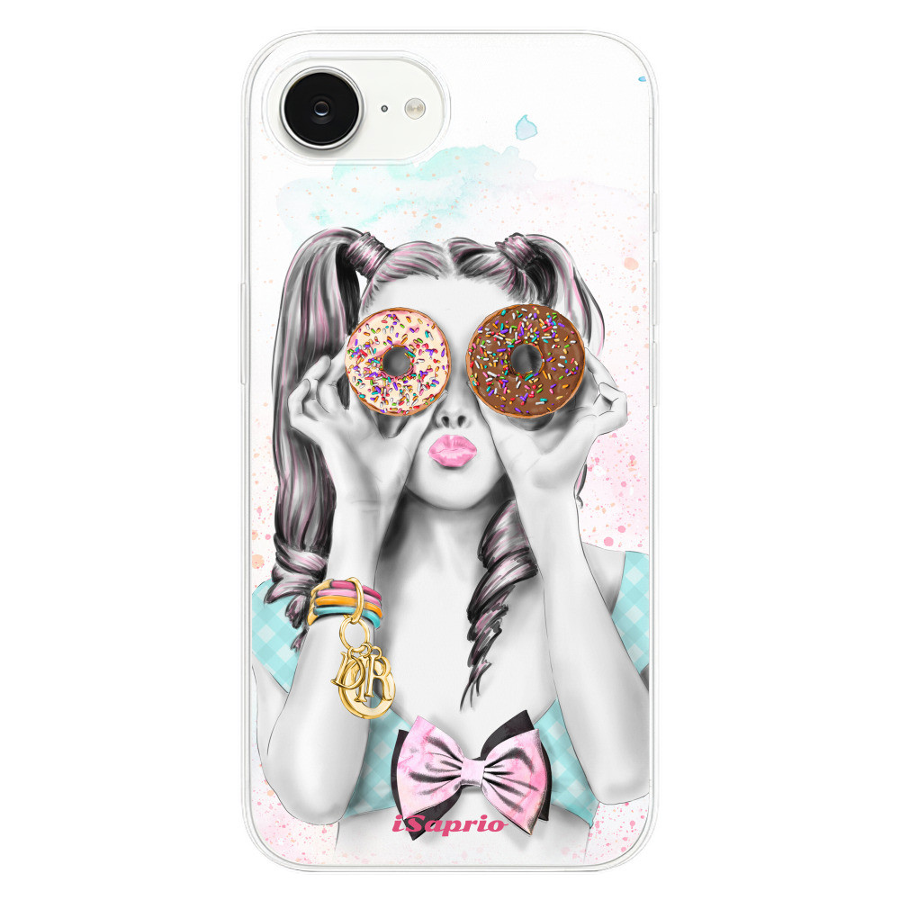 Odolné silikónové puzdro iSaprio - Donuts 10 - iPhone 16e