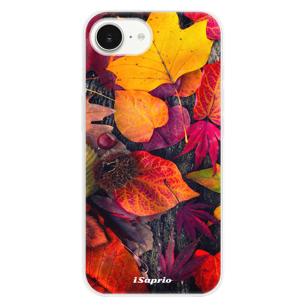 Odolné silikónové puzdro iSaprio - Autumn Leaves 03 - iPhone 16e