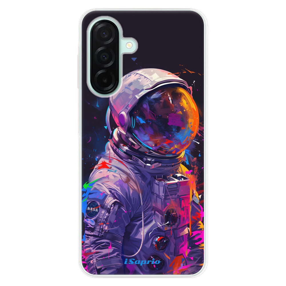 Odolné silikónové puzdro iSaprio - Neon Astronaut - Samsung Galaxy A26