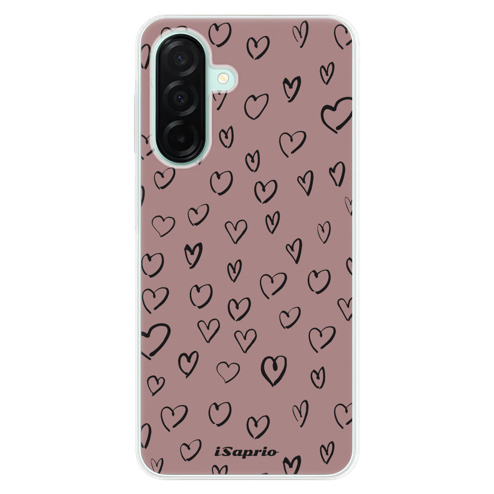 Odolné silikónové puzdro iSaprio - Heart Dark - Samsung Galaxy A26