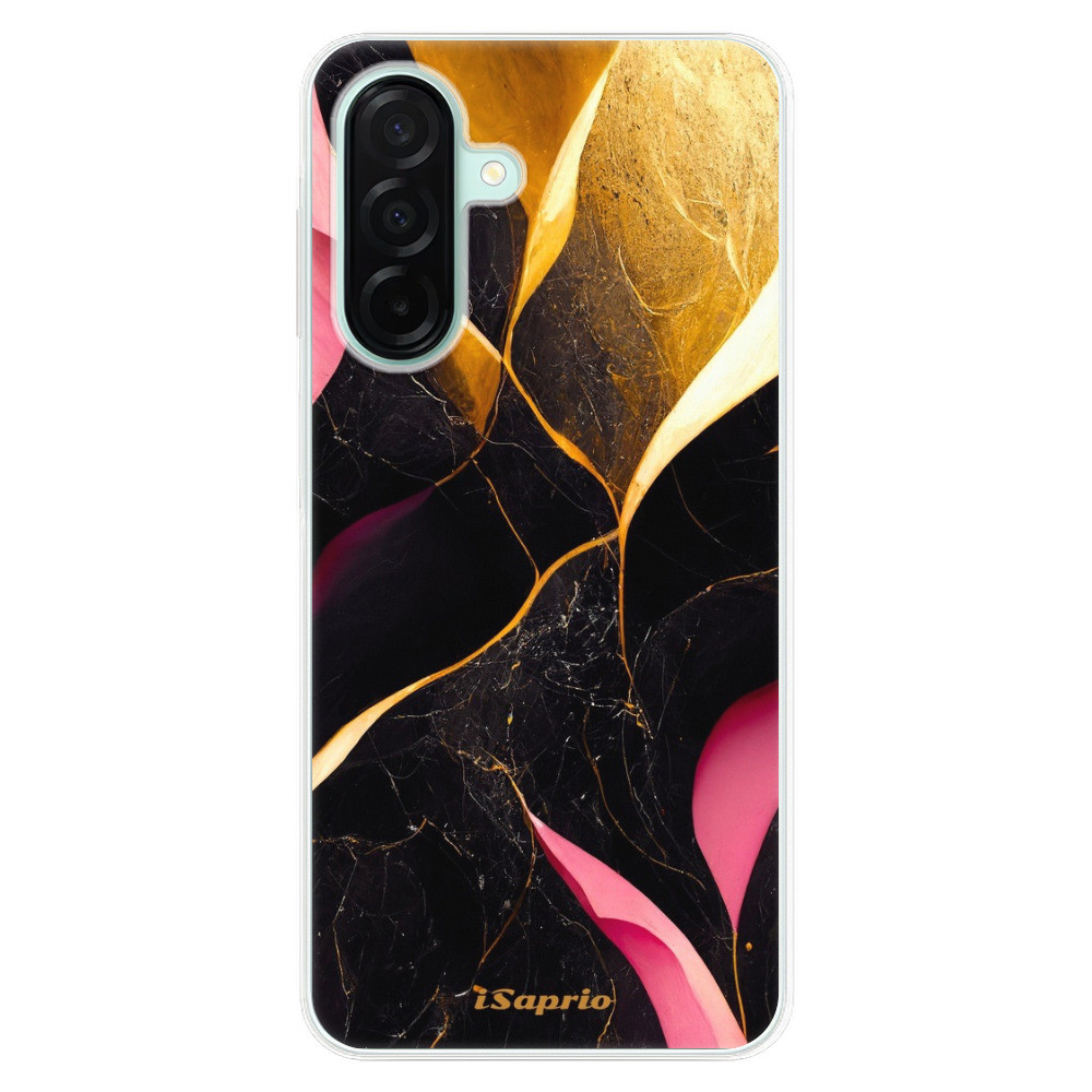 Odolné silikónové puzdro iSaprio - Gold Pink Marble - Samsung Galaxy A26