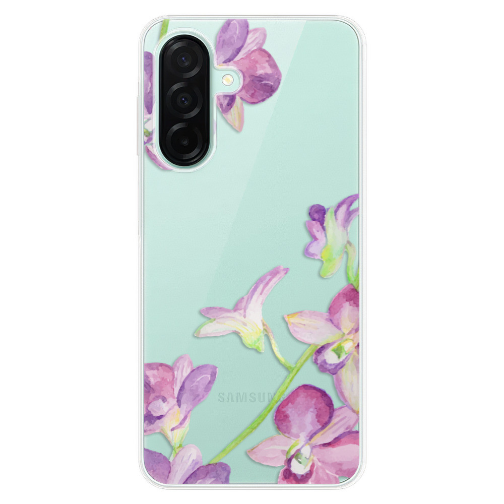 Odolné silikónové puzdro iSaprio - Purple Orchid - Samsung Galaxy A26