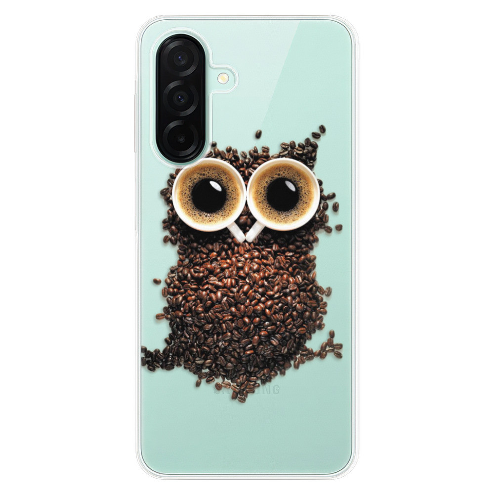 Odolné silikónové puzdro iSaprio - Owl And Coffee - Samsung Galaxy A26