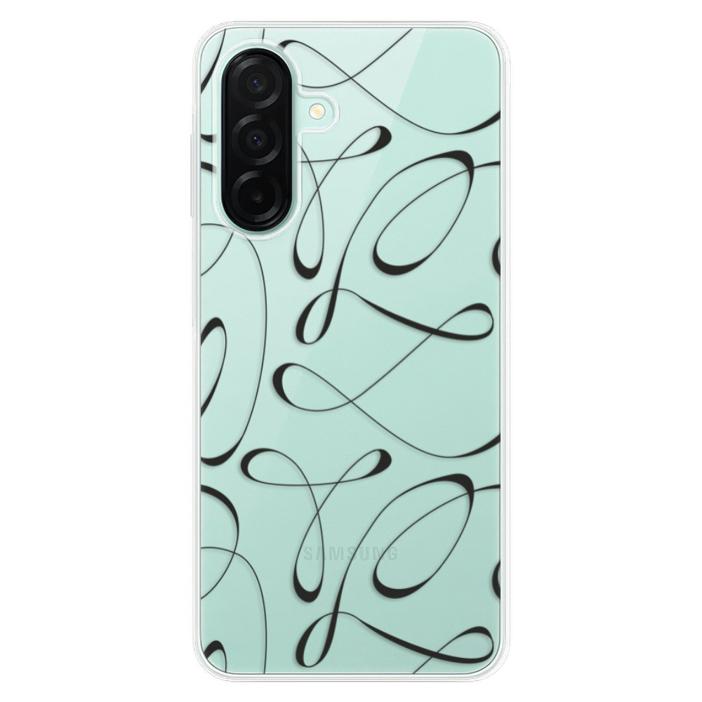 Odolné silikónové puzdro iSaprio - Fancy - black - Samsung Galaxy A26