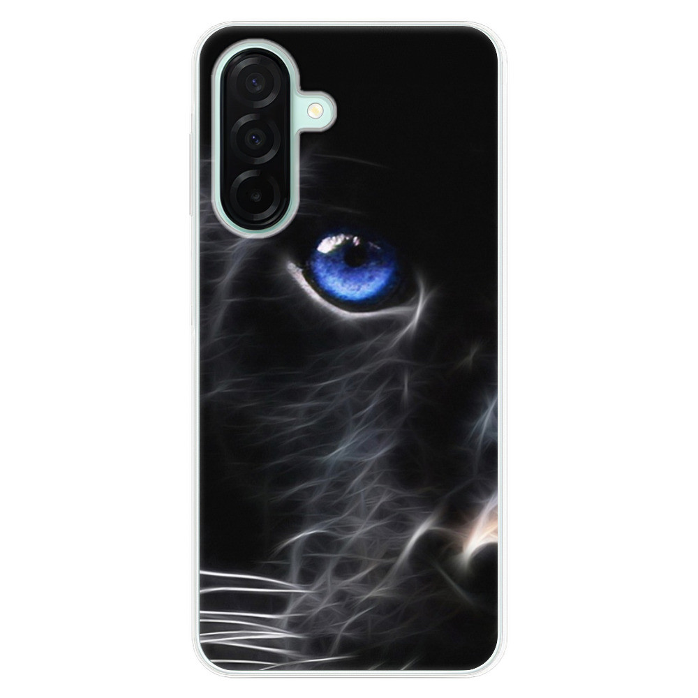 Odolné silikónové puzdro iSaprio - Black Puma - Samsung Galaxy A26