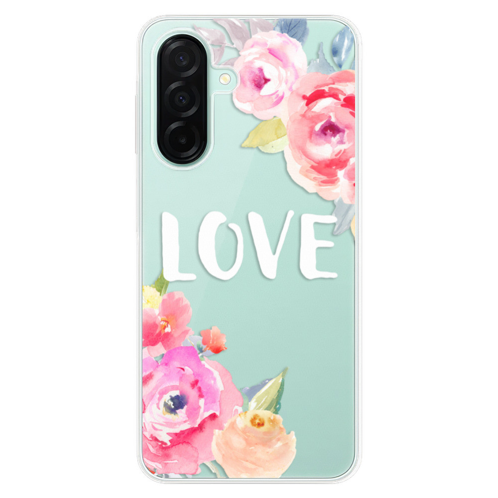 Odolné silikónové puzdro iSaprio - Love - Samsung Galaxy A26