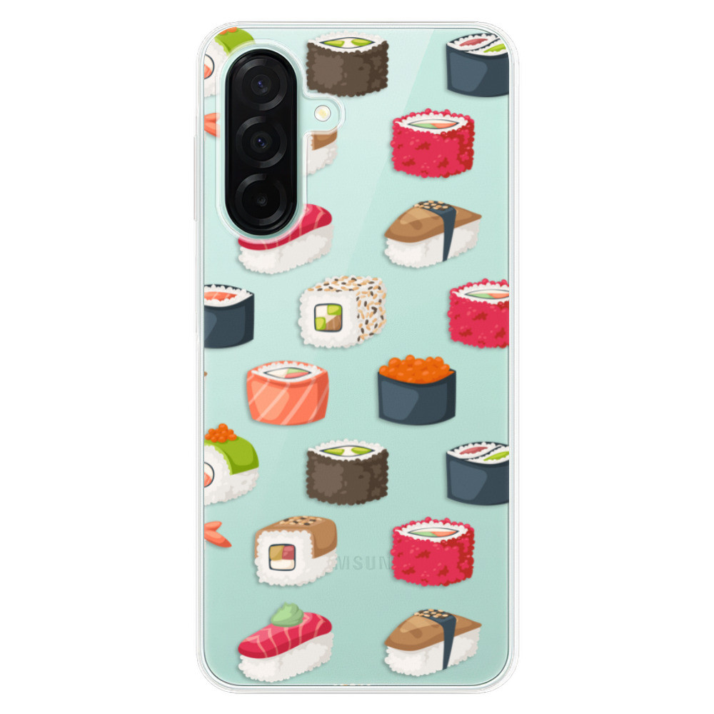 Odolné silikónové puzdro iSaprio - Sushi Pattern - Samsung Galaxy A26