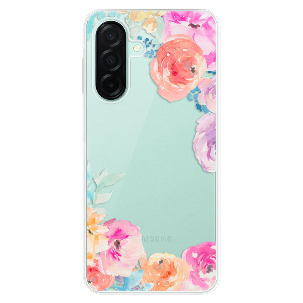 Odolné silikónové puzdro iSaprio - Flower Brush - Samsung Galaxy A26
