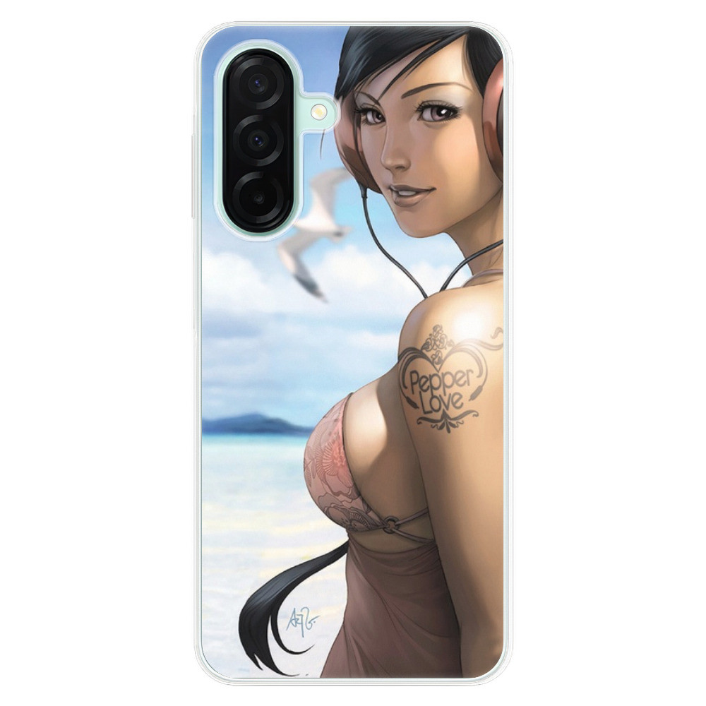 Odolné silikónové puzdro iSaprio - Girl 02 - Samsung Galaxy A26