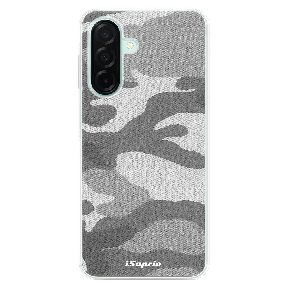Odolné silikónové puzdro iSaprio - Gray Camuflage 02 - Samsung Galaxy A26