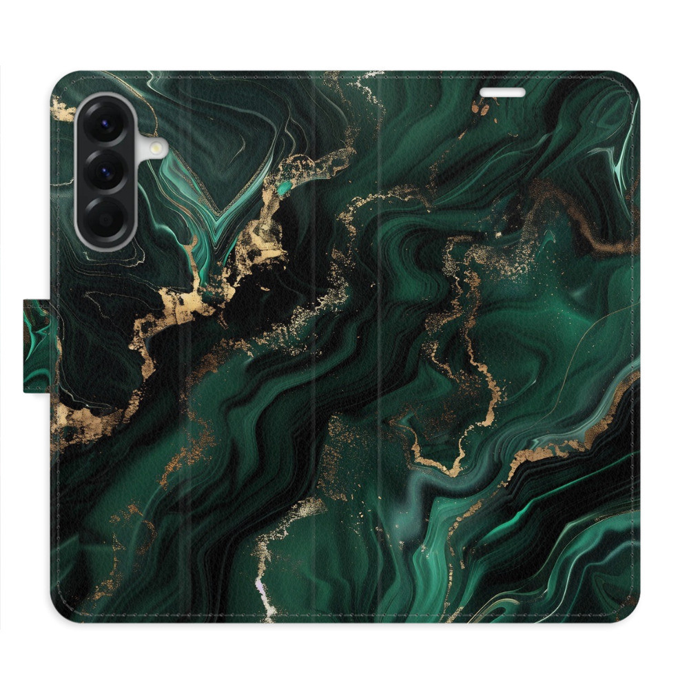 Flipové puzdro iSaprio - Emerald 02 - Samsung Galaxy A26