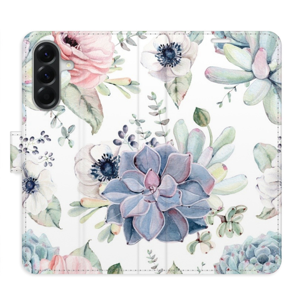 Flipové puzdro iSaprio - Succulents - Samsung Galaxy A26