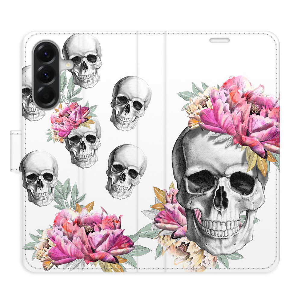 Flipové puzdro iSaprio - Crazy Skull - Samsung Galaxy A26