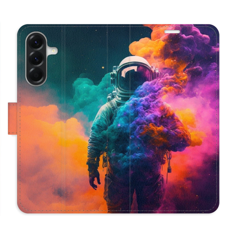 Flipové puzdro iSaprio - Astronaut in Colours 02 - Samsung Galaxy A26