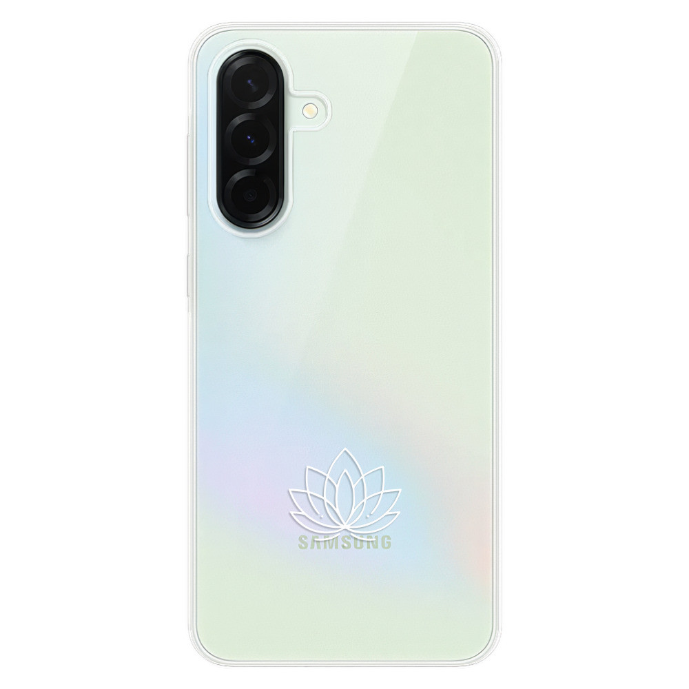 Odolné silikónové puzdro iSaprio - čiré - Lotos - Samsung Galaxy A36
