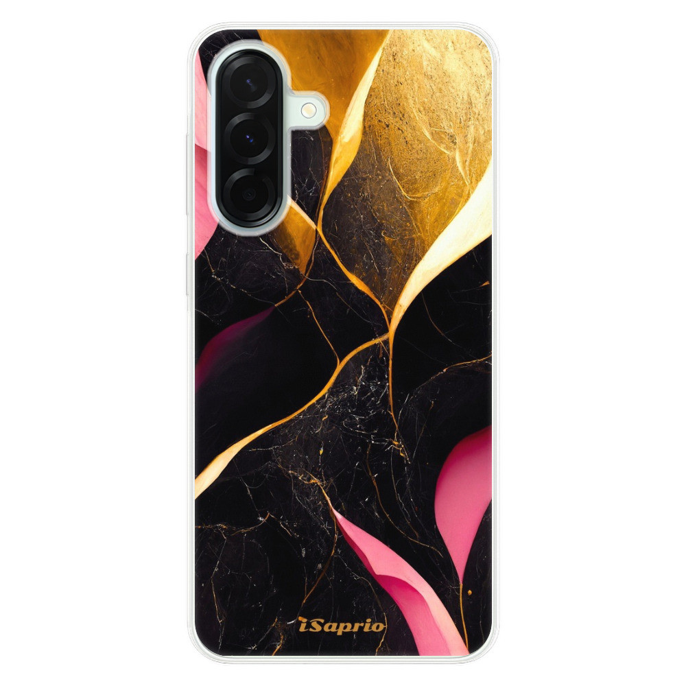 Odolné silikónové puzdro iSaprio - Gold Pink Marble - Samsung Galaxy A36