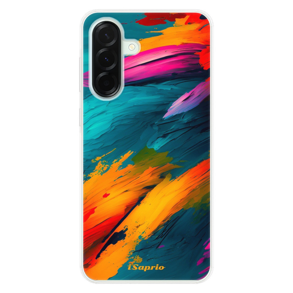 Odolné silikónové puzdro iSaprio - Blue Paint - Samsung Galaxy A36