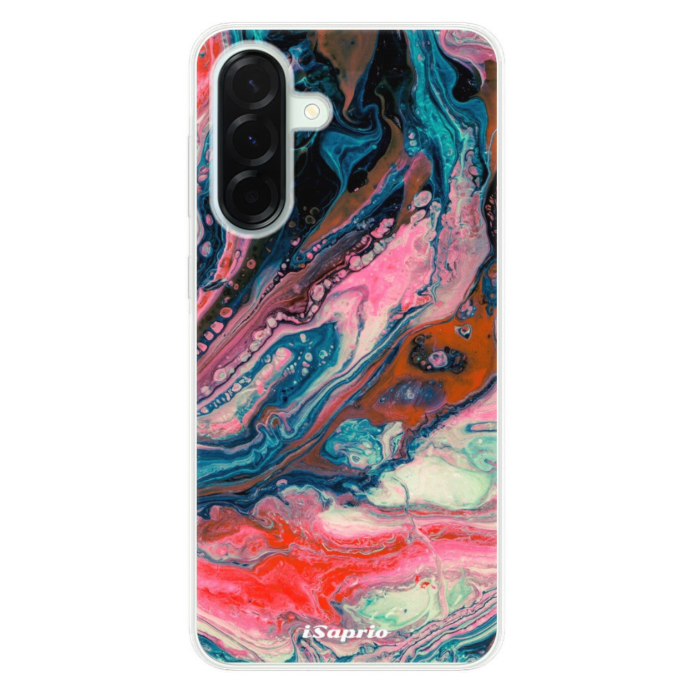 Odolné silikónové puzdro iSaprio - Abstract Paint 01 - Samsung Galaxy A36